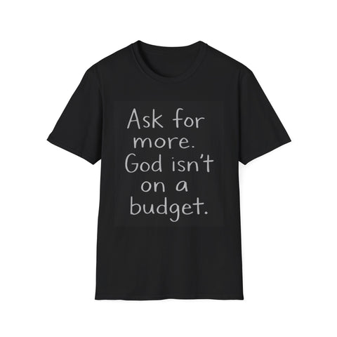 MORE T-SHIRT - BLACK