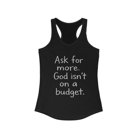 MORE TANK TOP - BLACK