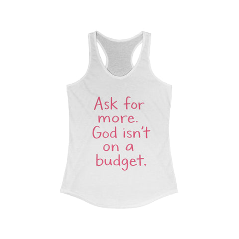 MORE TANK TOP - WHITE