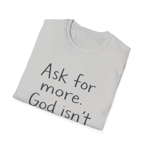 MORE T-SHIRT - GRAY