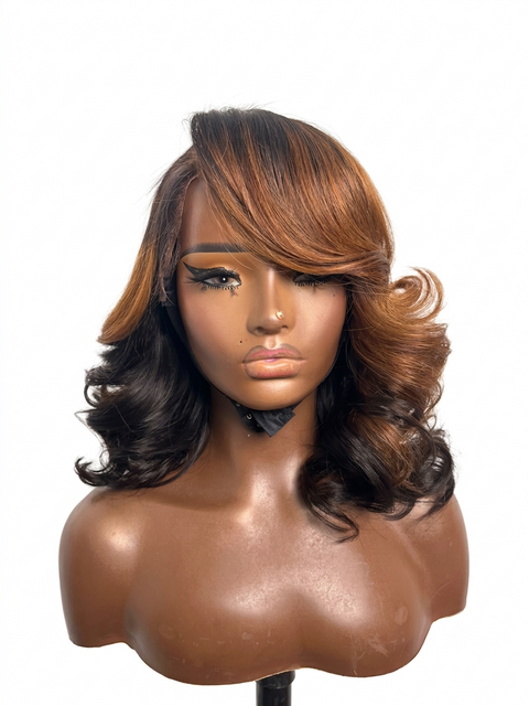FINAL SALE-14" Peruca (Ships in ONE Business Day)