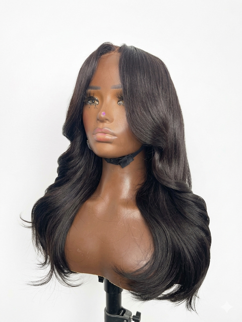 18" Straight w/ layers (Ships in ONE business day)