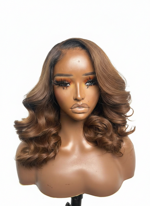 14" MEDIUM BROWN (Ships in ONE business day)