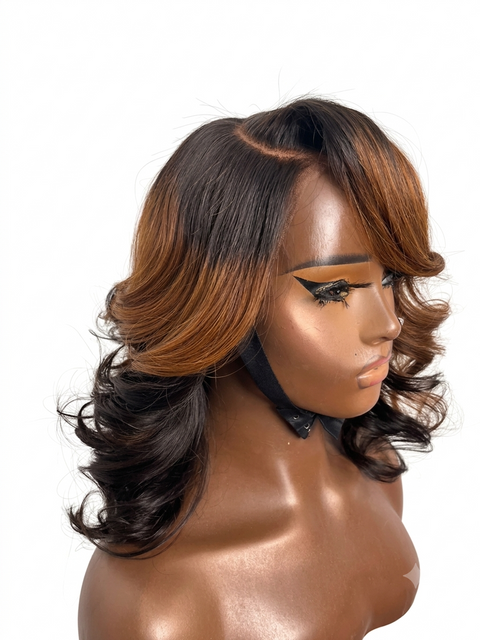 FINAL SALE-14" Peruca (Ships in ONE Business Day)
