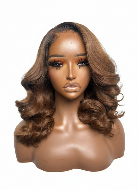 14" MEDIUM BROWN (Ships in ONE business day)