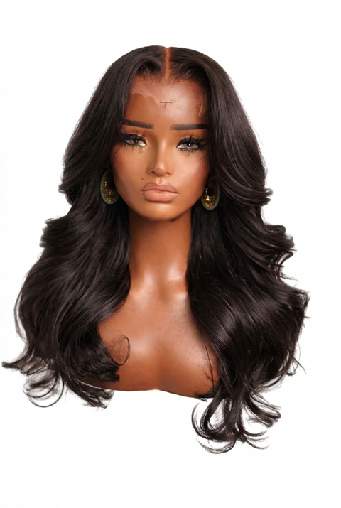 18" Jet Black Heavy Layers (Ships in 7 business days)