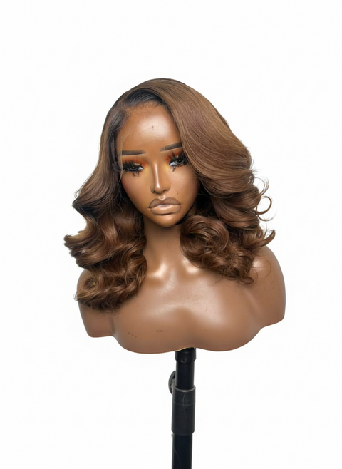 14" MEDIUM BROWN (Ships in ONE business day)