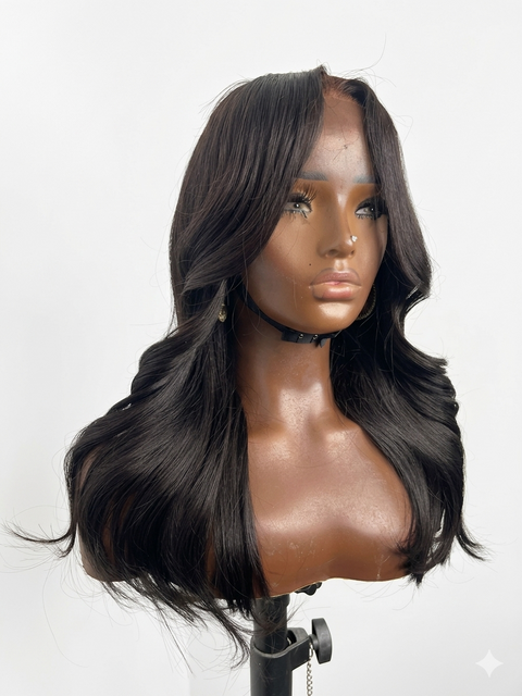 18" Straight w/ layers (Ships in ONE business day)